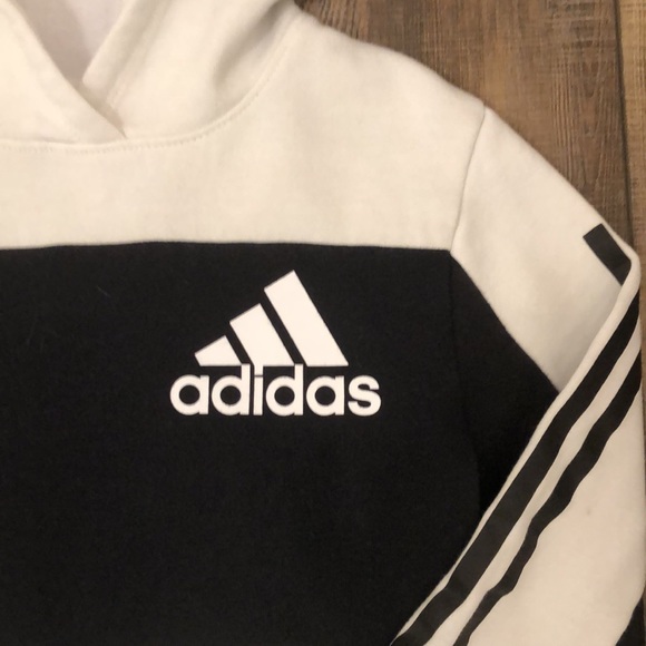 Kids adidas Hooded Sweatshirt - Picture 2 of 3